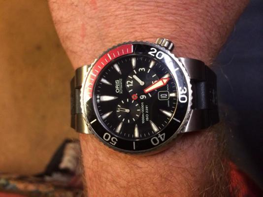 Oris Titanium Dive Watch Bezel Removel Watch Repairs Help