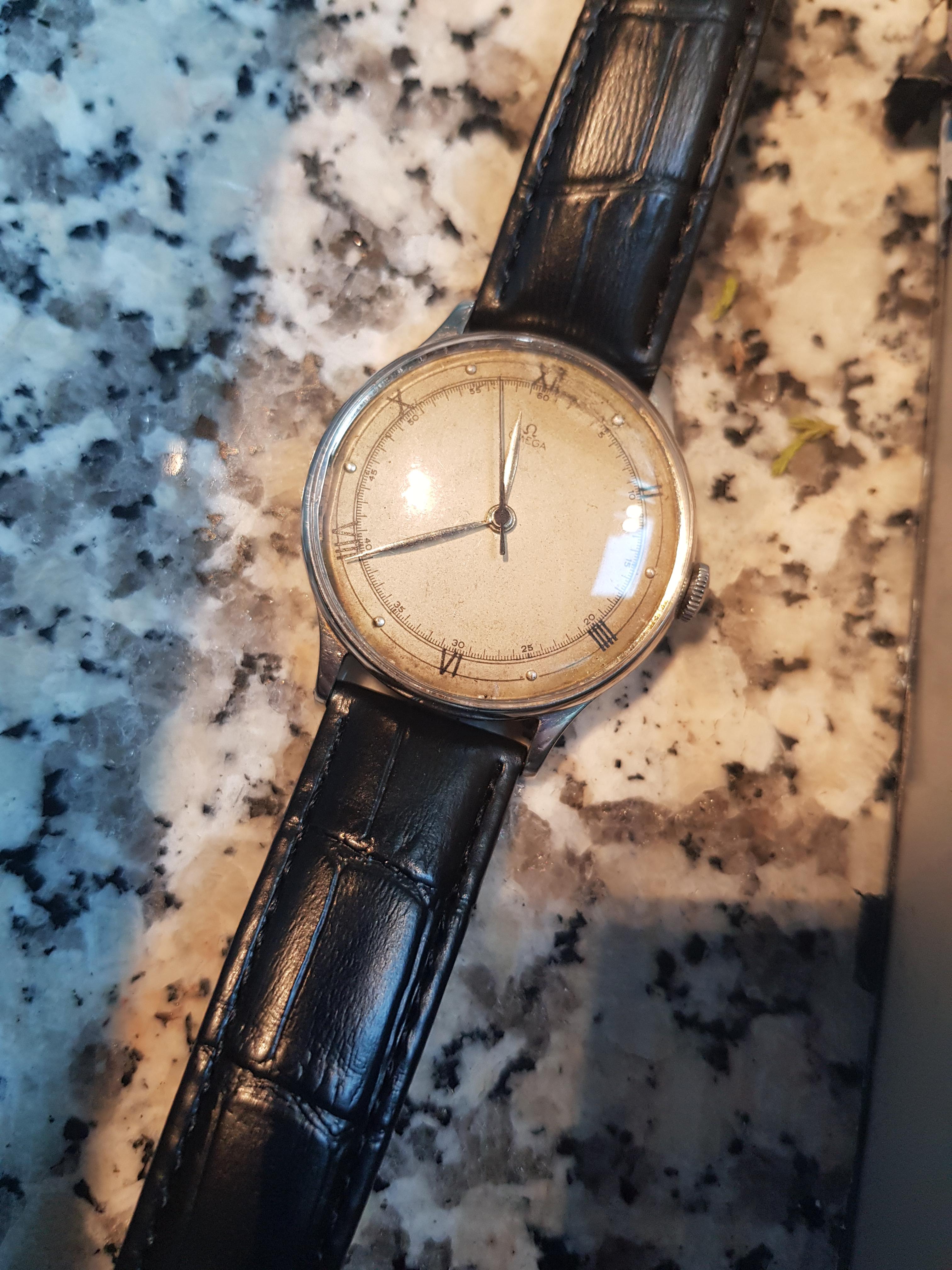 Vintage Omega Whatch left from Grandpa Watch Repairs Help