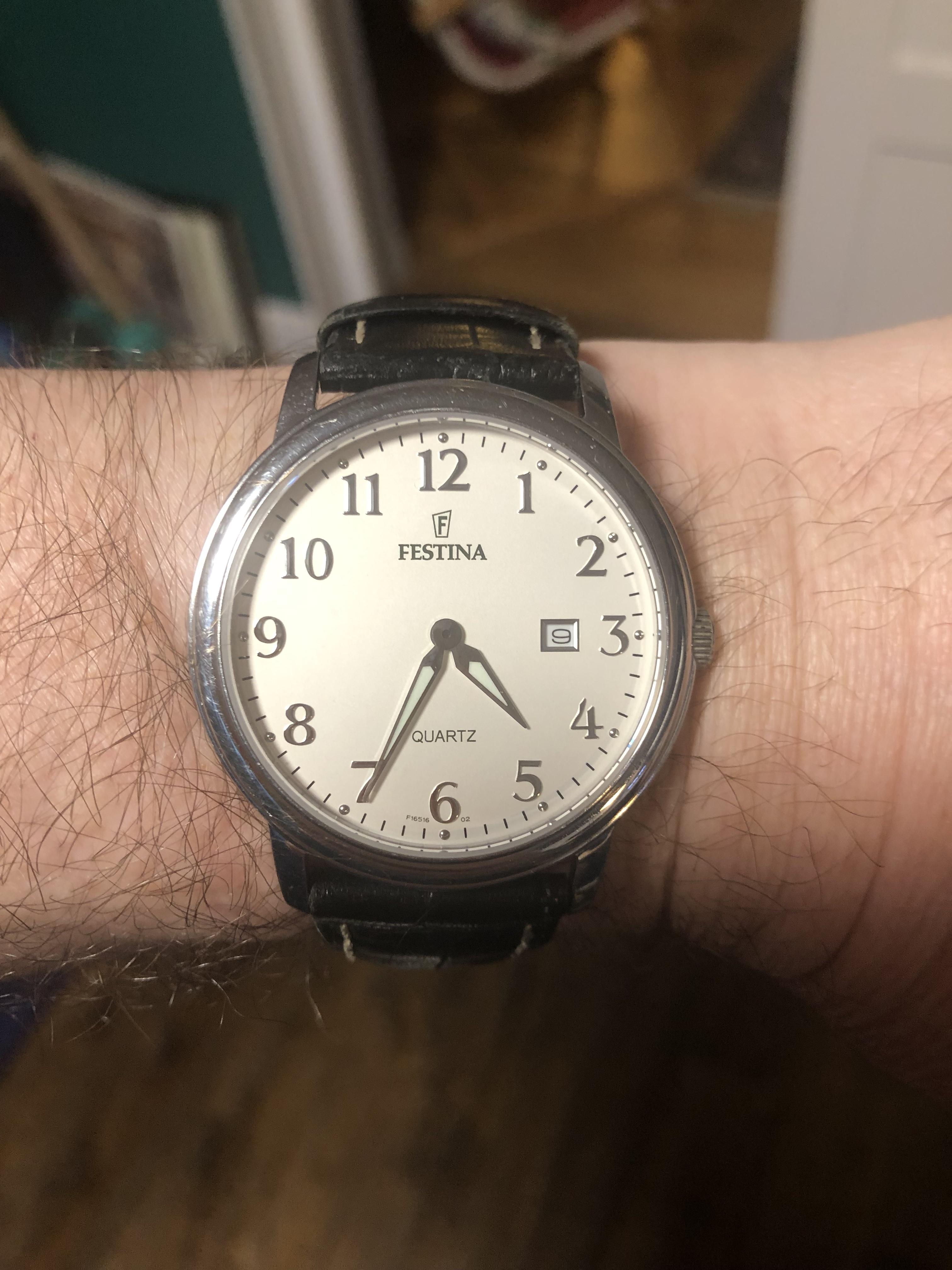 Festina watch clearance repair near me