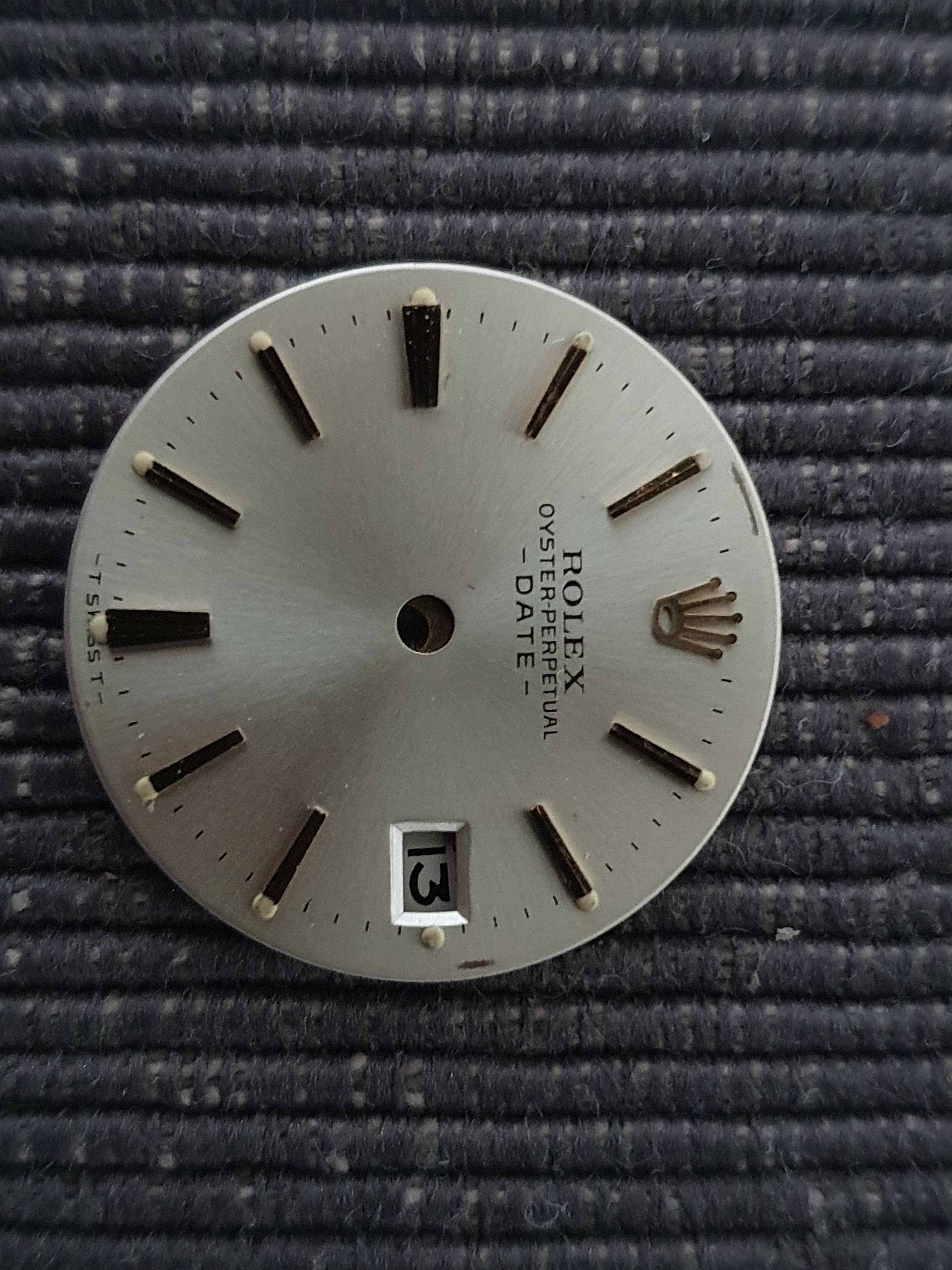Genuine Rolex dial? - Watch Repairs Help & Advice - Watch Repair Talk