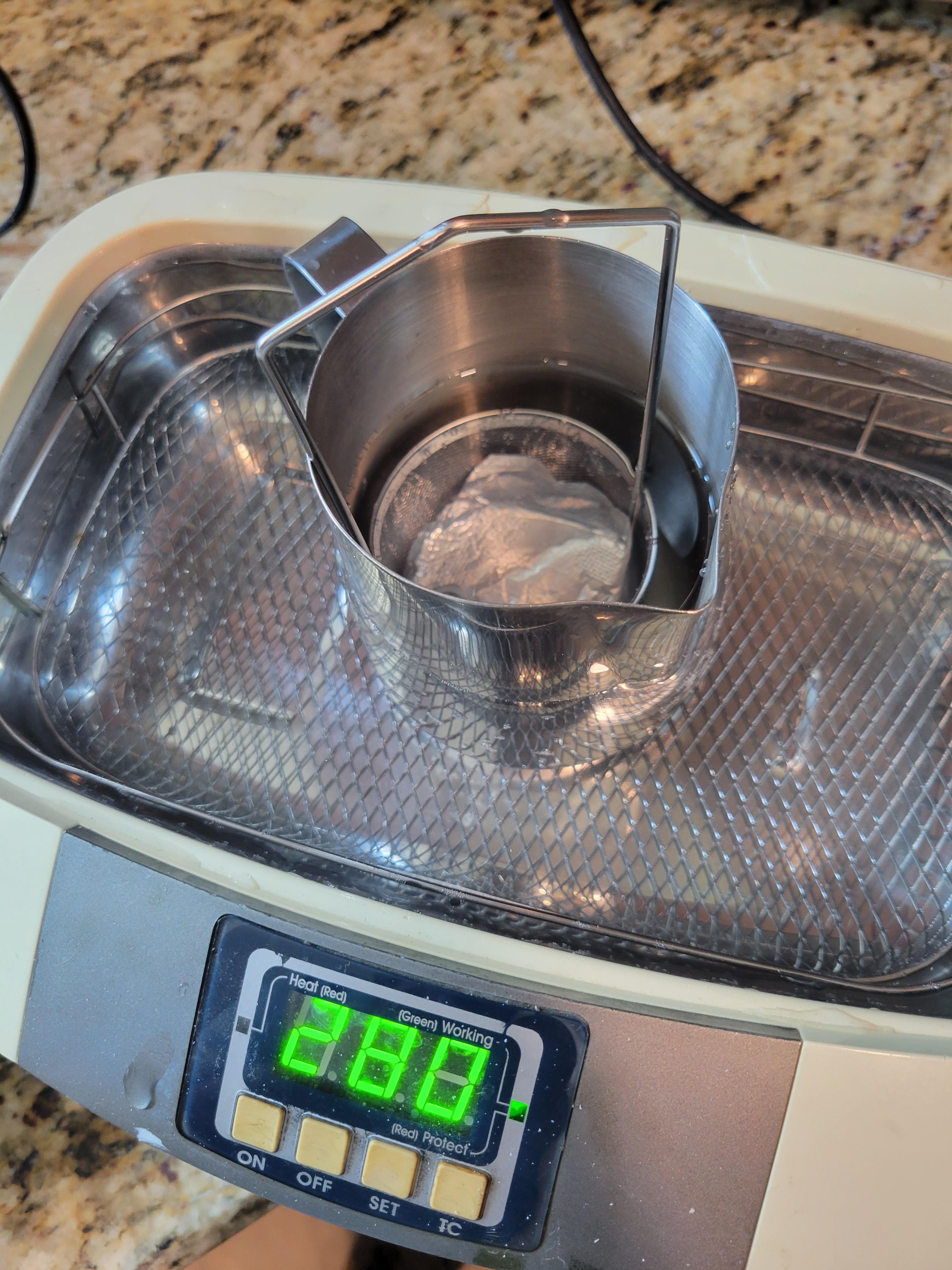 Thursday Troubleshooter: Lid on or off the ultrasonic cleaner while  running?