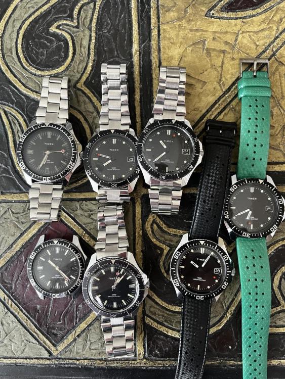 1980's Timex Red Dot Divers - Your Watch Collection - Watch Repair Talk